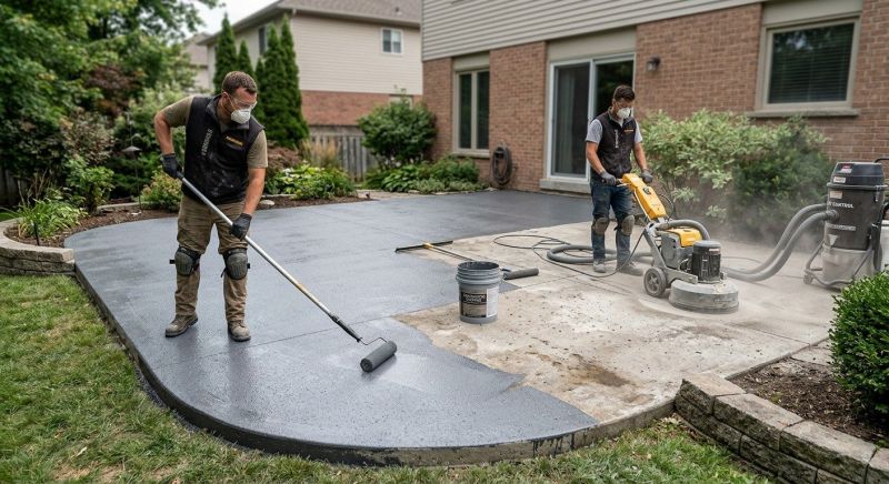 Concrete Flatwork Repair Service