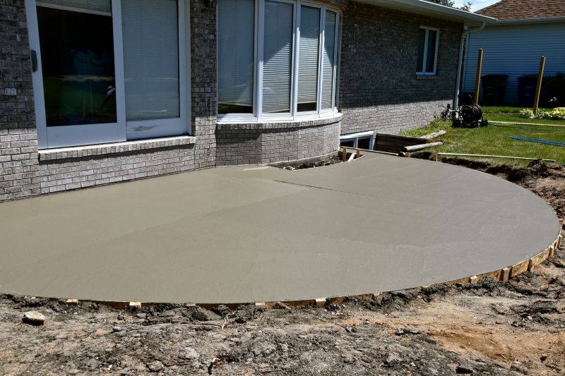 Patio Cement Resurfacing detail